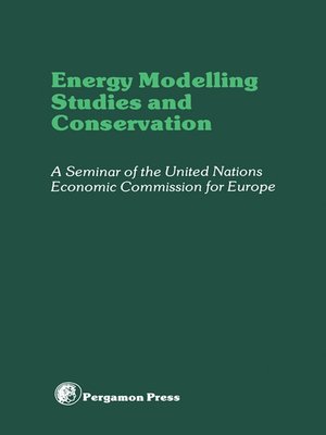 cover image of Energy Modelling Studies and Conservation